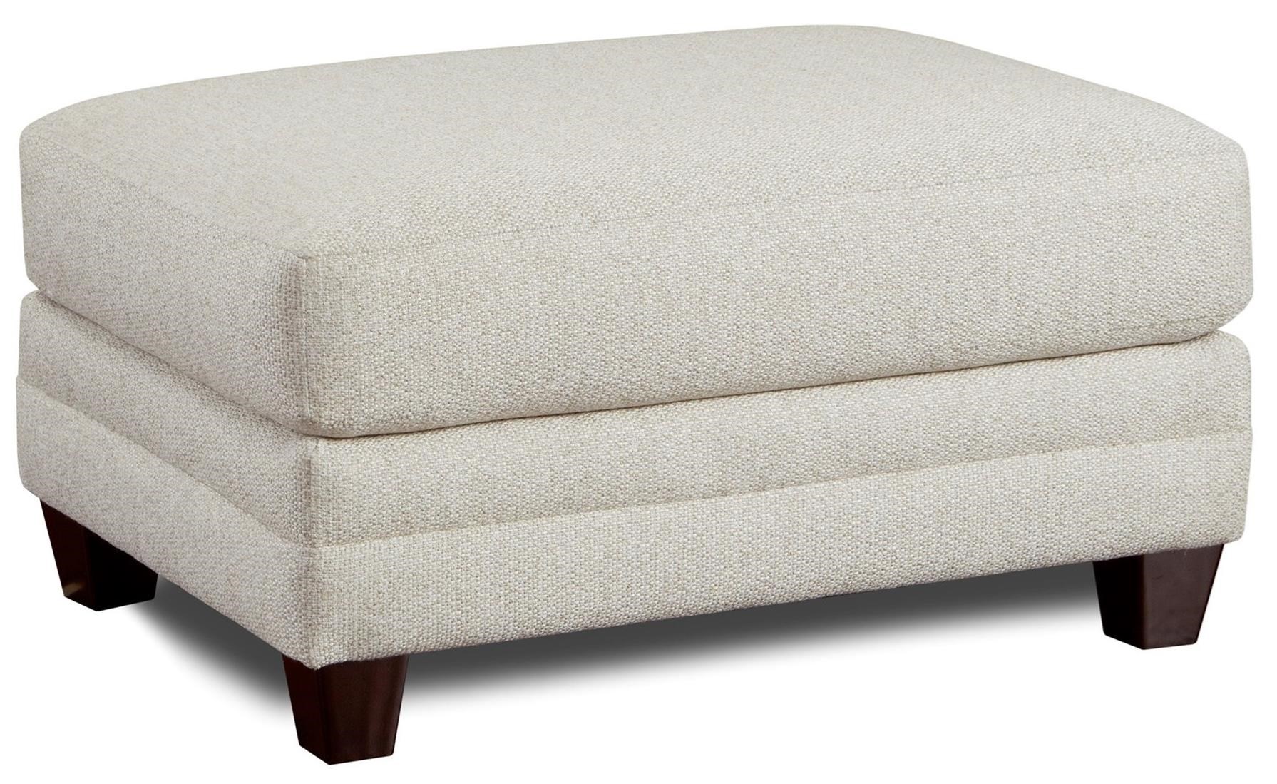 Fusion Furniture 4480-KP BASIC WOOL (REVOLUTION) Ottoman | Darvin